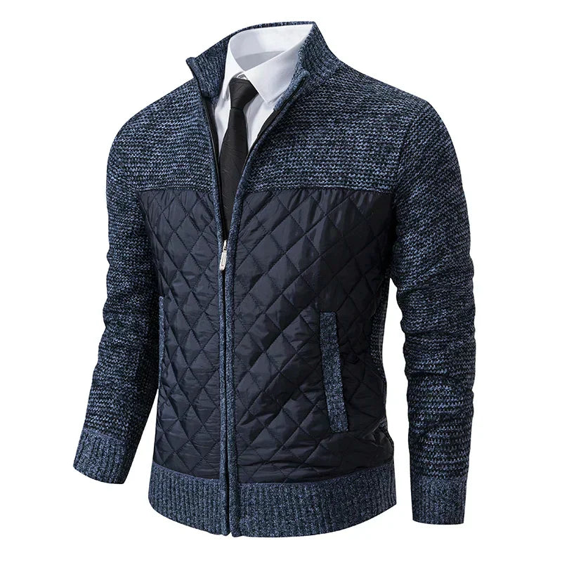 Stijlvol Jacquard Vest Heren - Kent Devoir