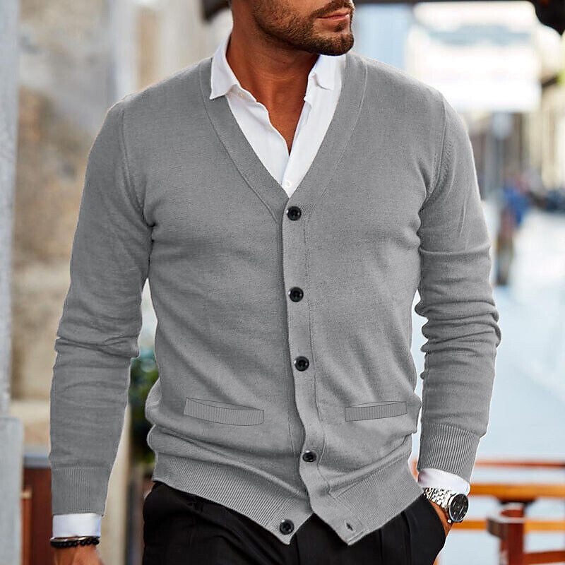 Casual Heren Cardigan - HUGO