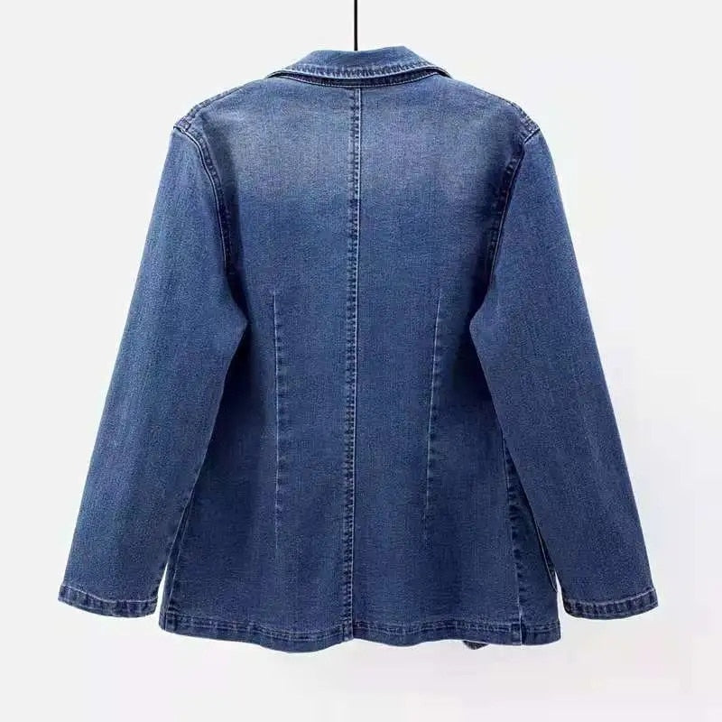 Chaveli - Denim Blazer Spijkerjasje Dames