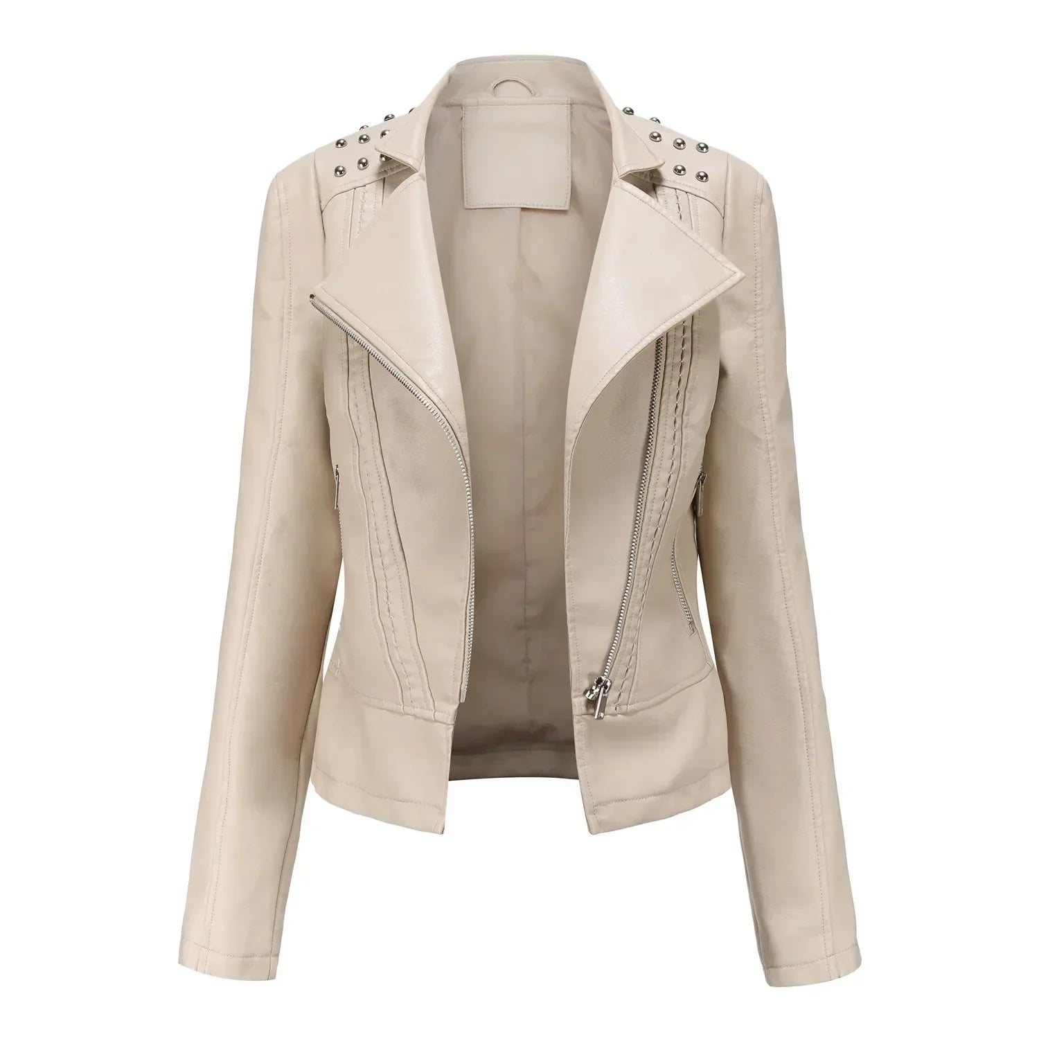 Casual Leren Jasje voor Dames