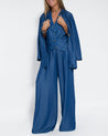 2-Delige Zomer Set Top & Wijde Broek