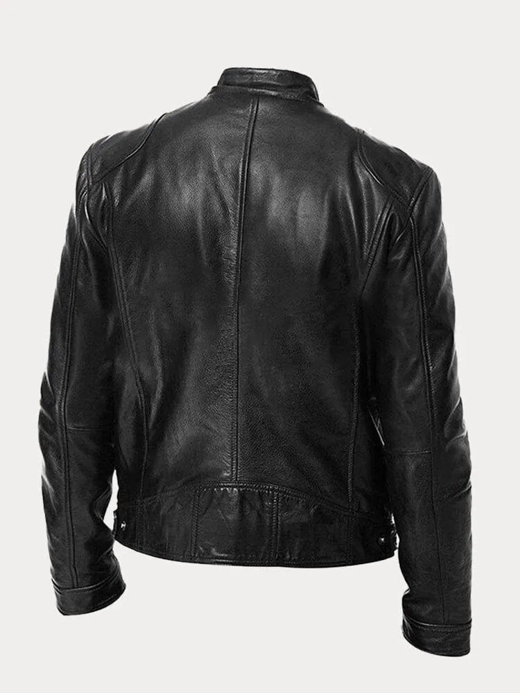 Casual Leren Jas voor Heren
