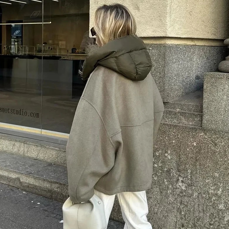 Trendy Wollen Damesjack