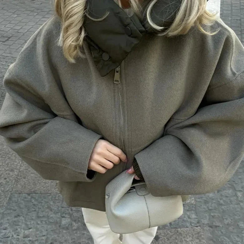 Casual Oversized Losse Damess Winterjas - Chiraa