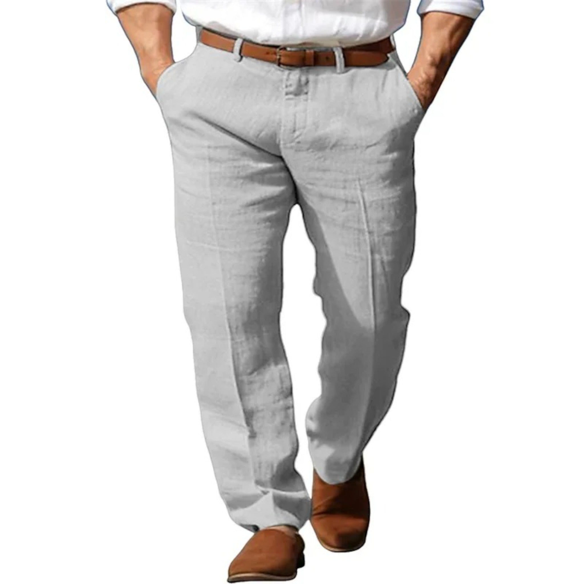 Zomerbroek Voor Mannen | Recht