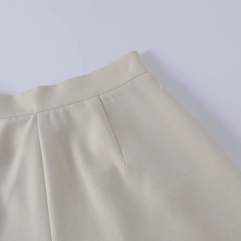 Chique Vrije Tijds Broek Met Wijde Pijpen