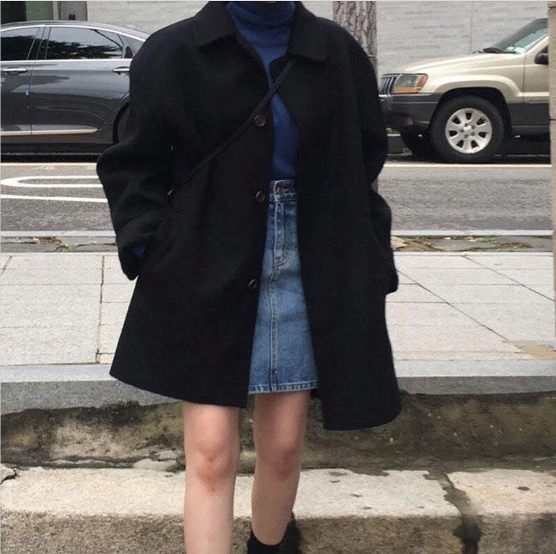 Kasjmier Trenchcoat Kort Dames
