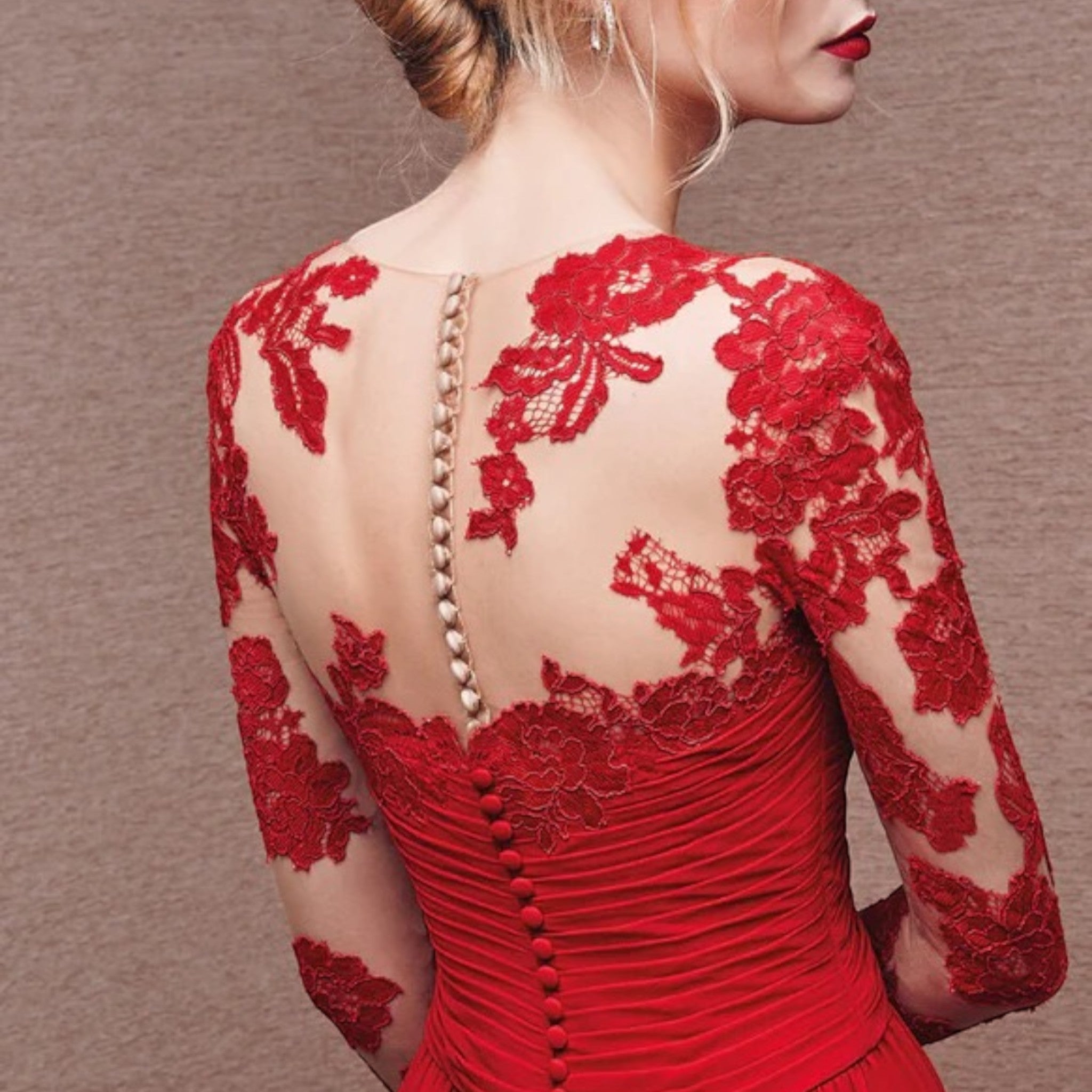 Calista | Gasten Bruiloftjurk  | Maxi