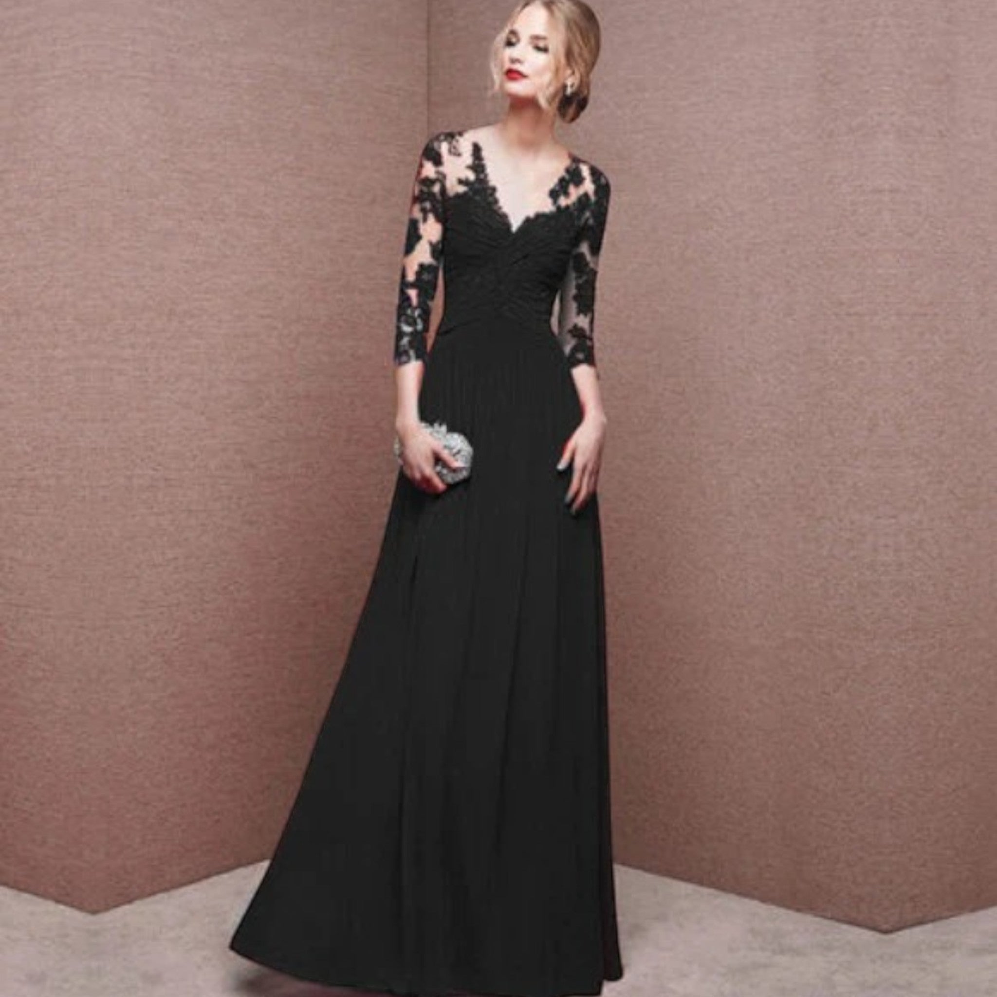 Calista | Gasten Bruiloftjurk  | Maxi