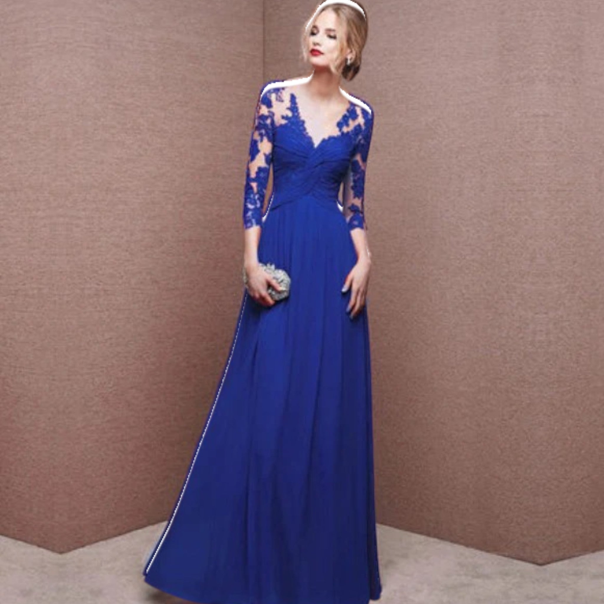 Calista | Gasten Bruiloftjurk  | Maxi