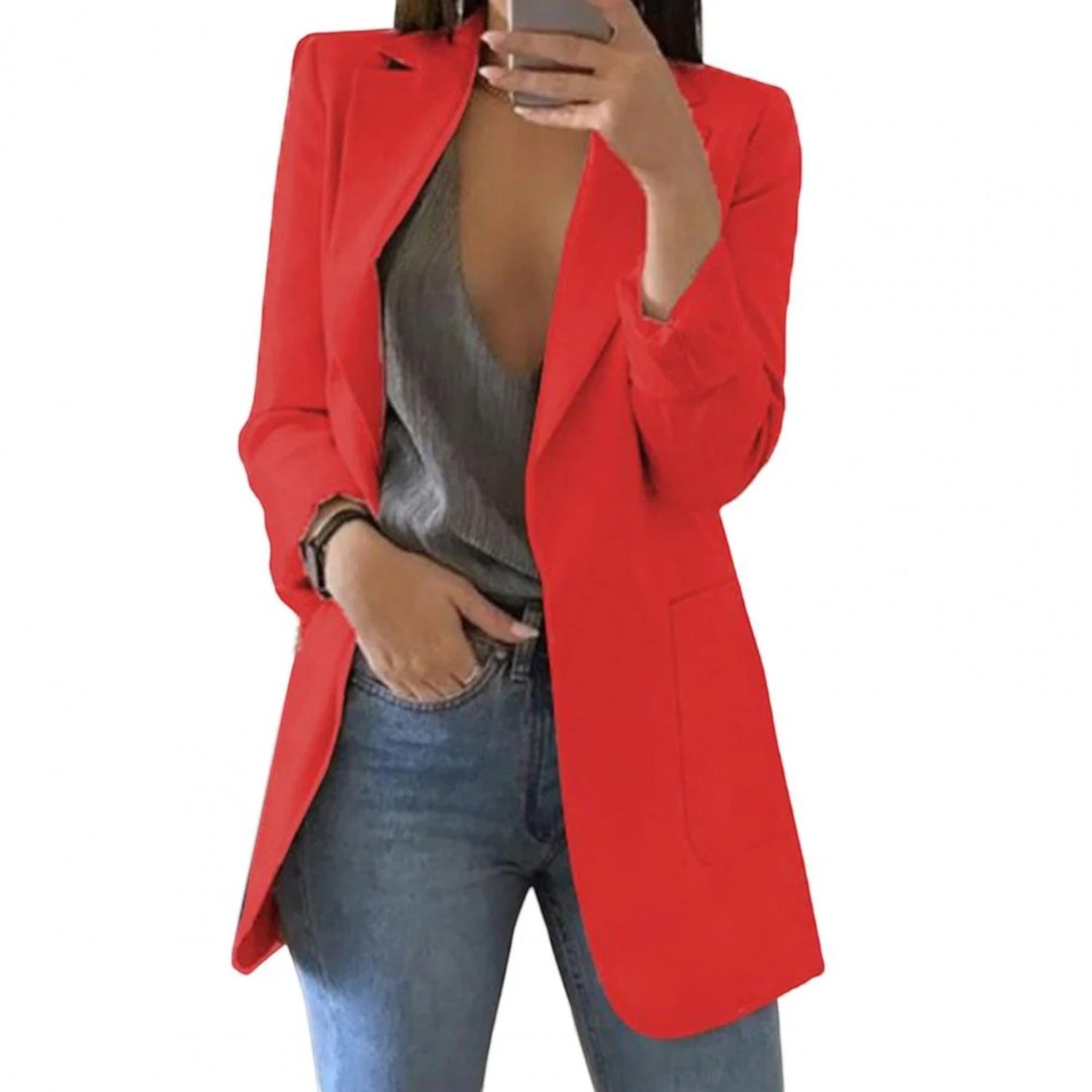 Lilou | Casual Blazer Met Open Voorkant