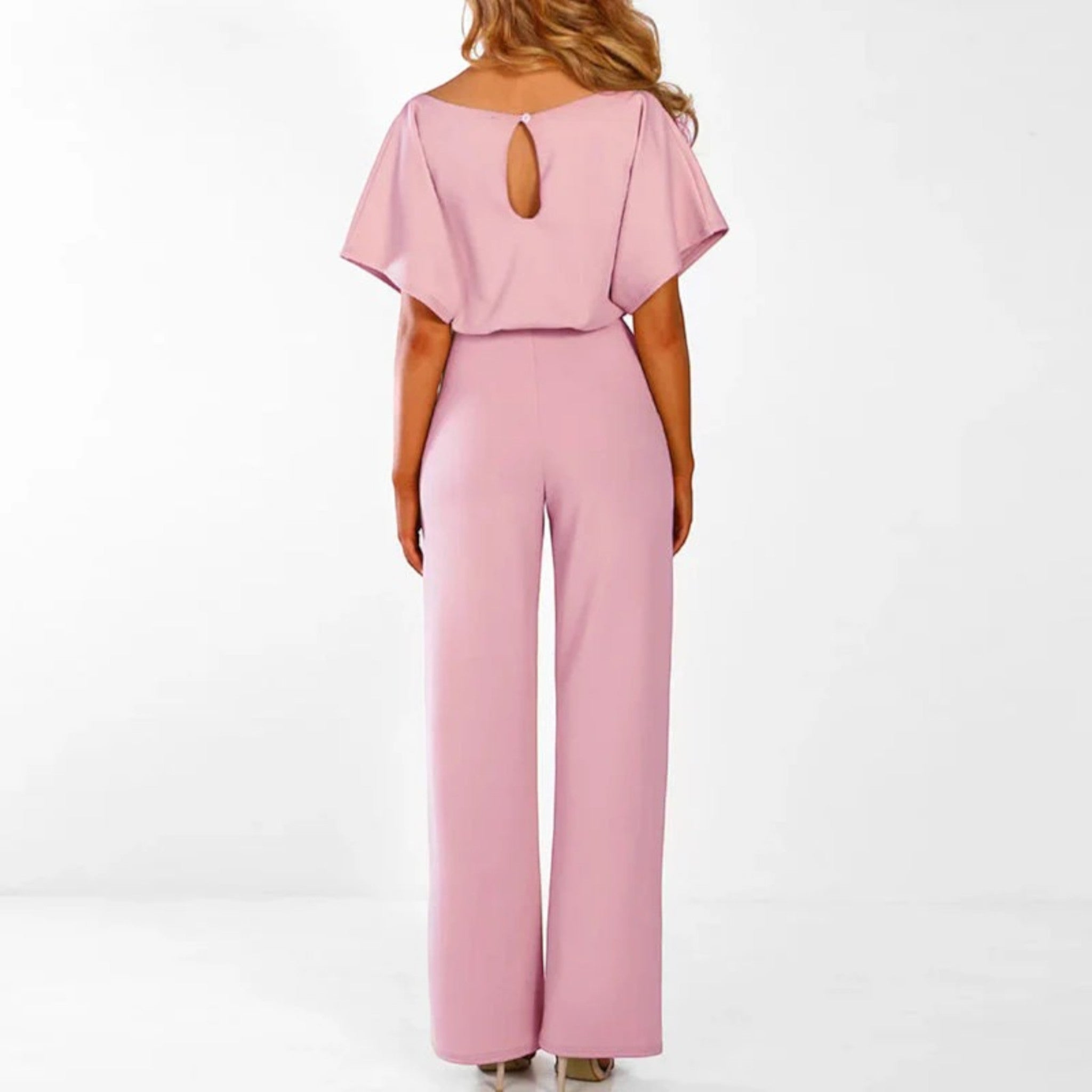 Mona | Jumpsuit In Effen Kleuren