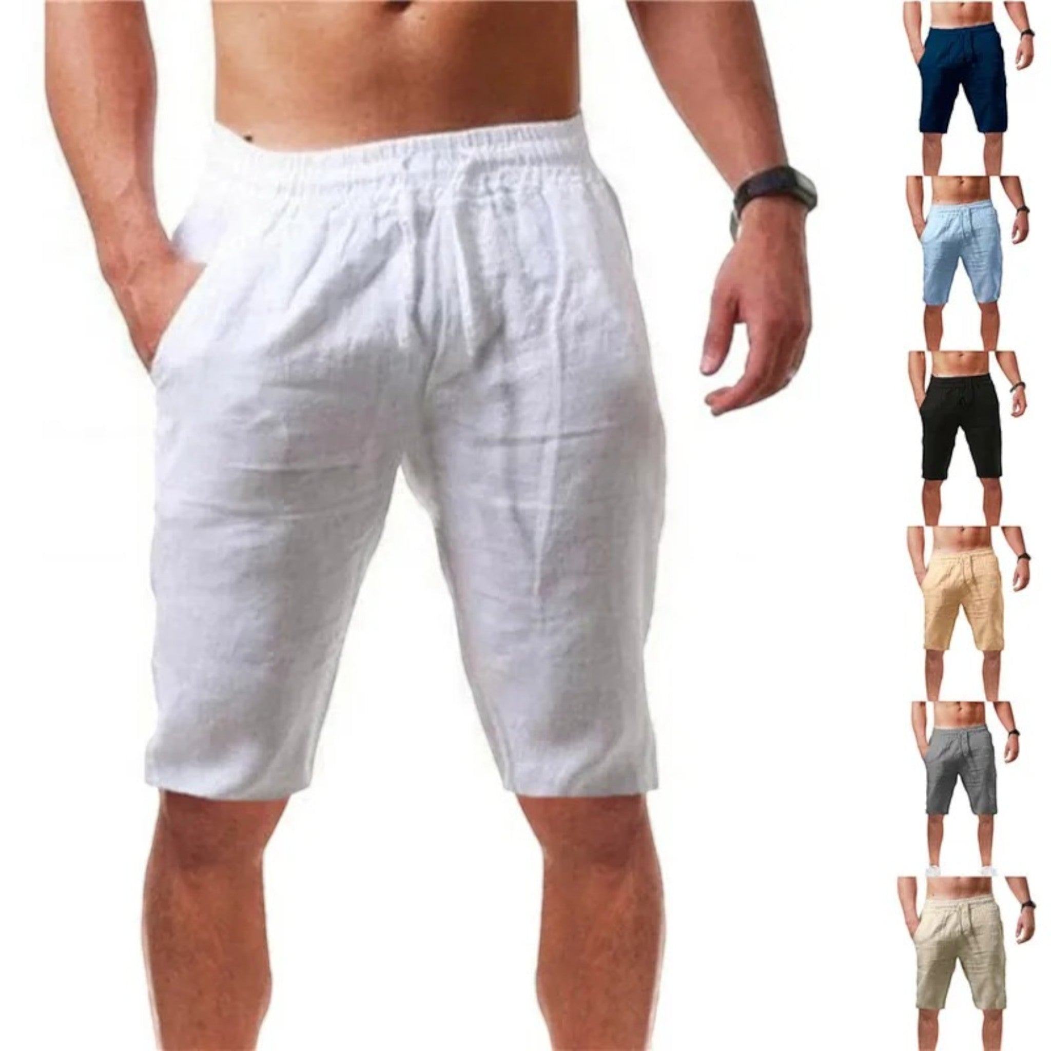 Casual Zomershorts Voor Mannen | Ademend