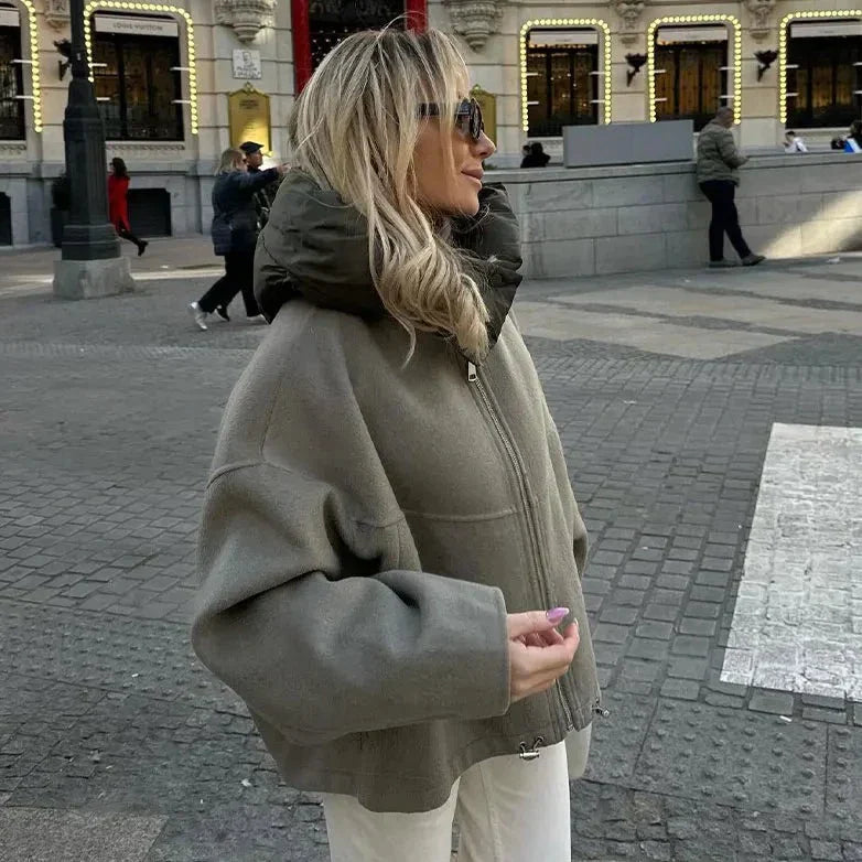 Trendy Wollen Damesjack