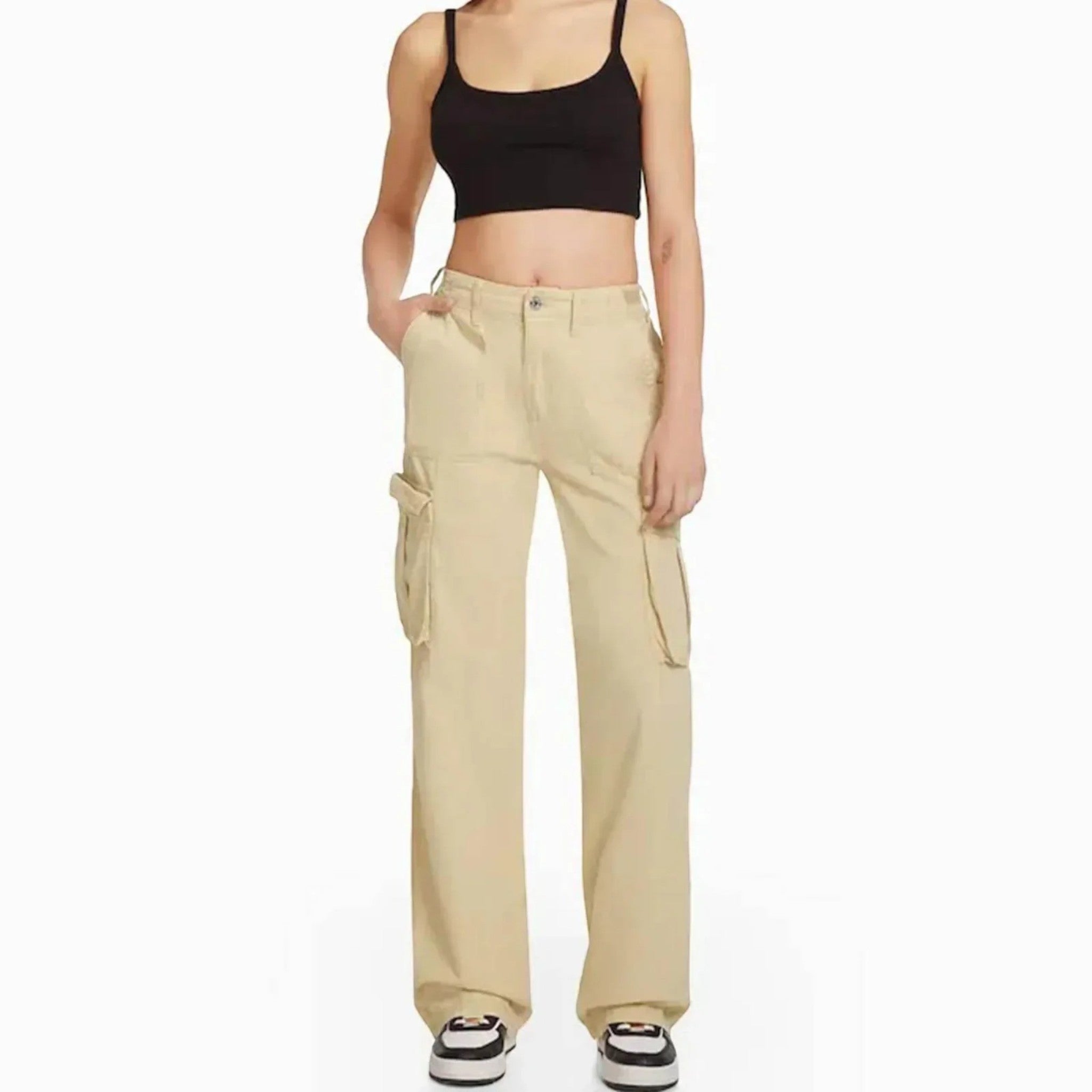 Coralie | Stijlvolle Cargo Broek Met Verstelbare Taille