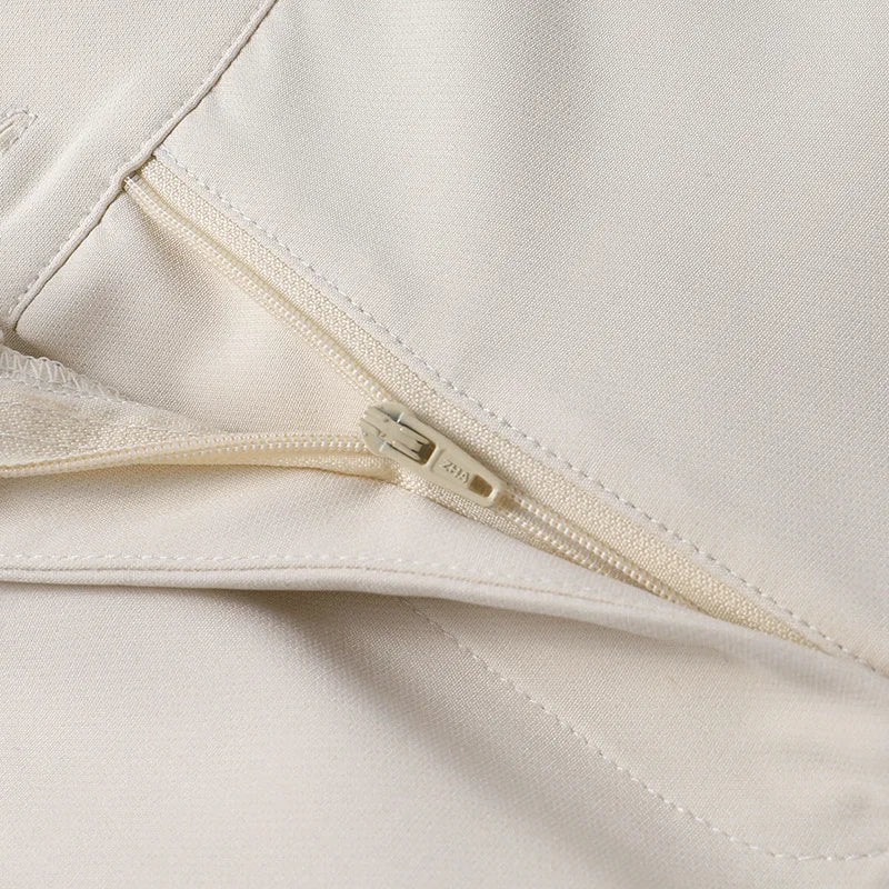 Chique Vrije Tijds Broek Met Wijde Pijpen