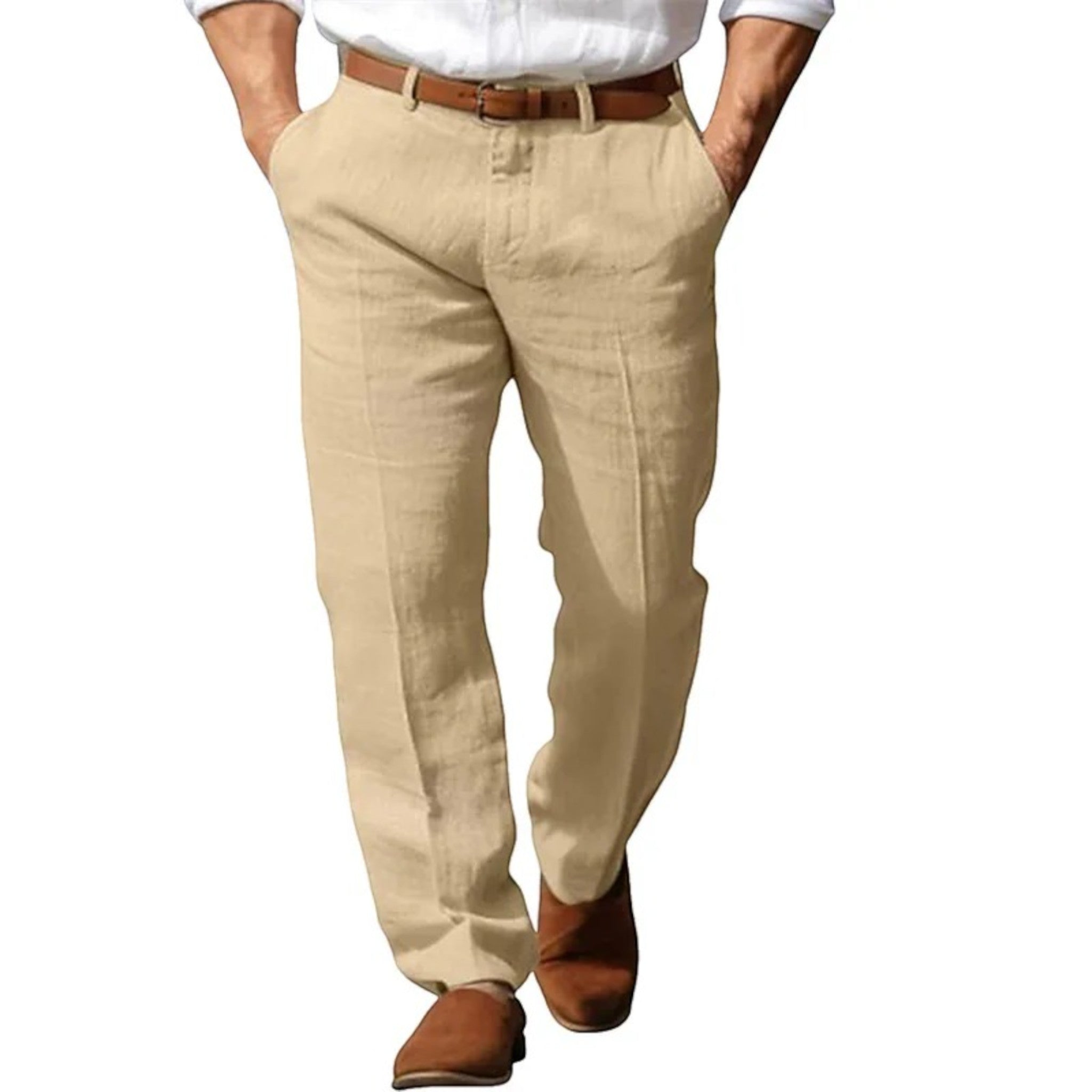 Zomerbroek Voor Mannen | Recht