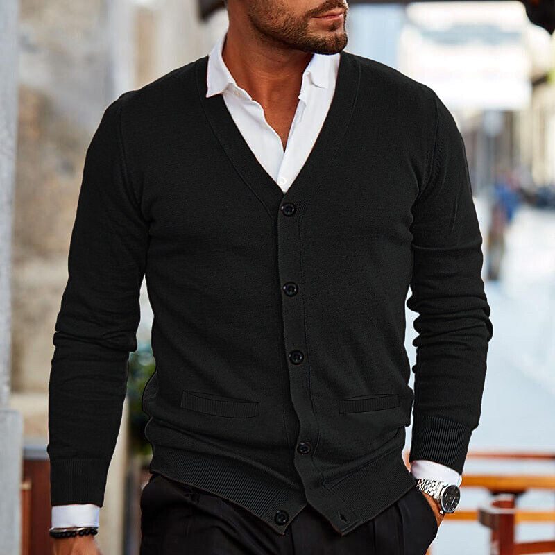 Casual Heren Cardigan - HUGO
