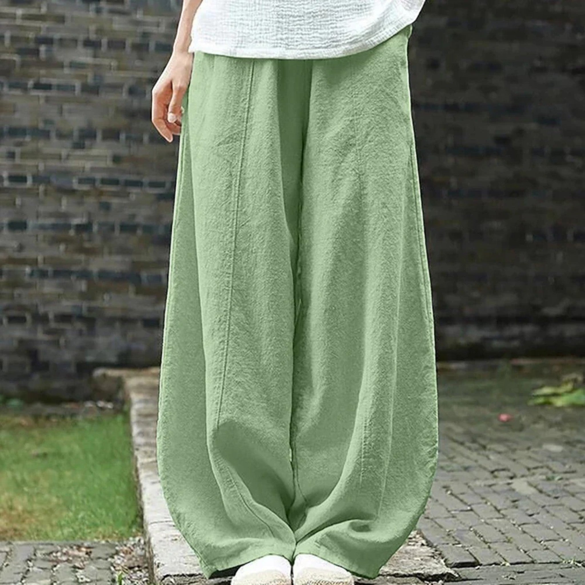 Zomerbroek | Wijde Pijpen