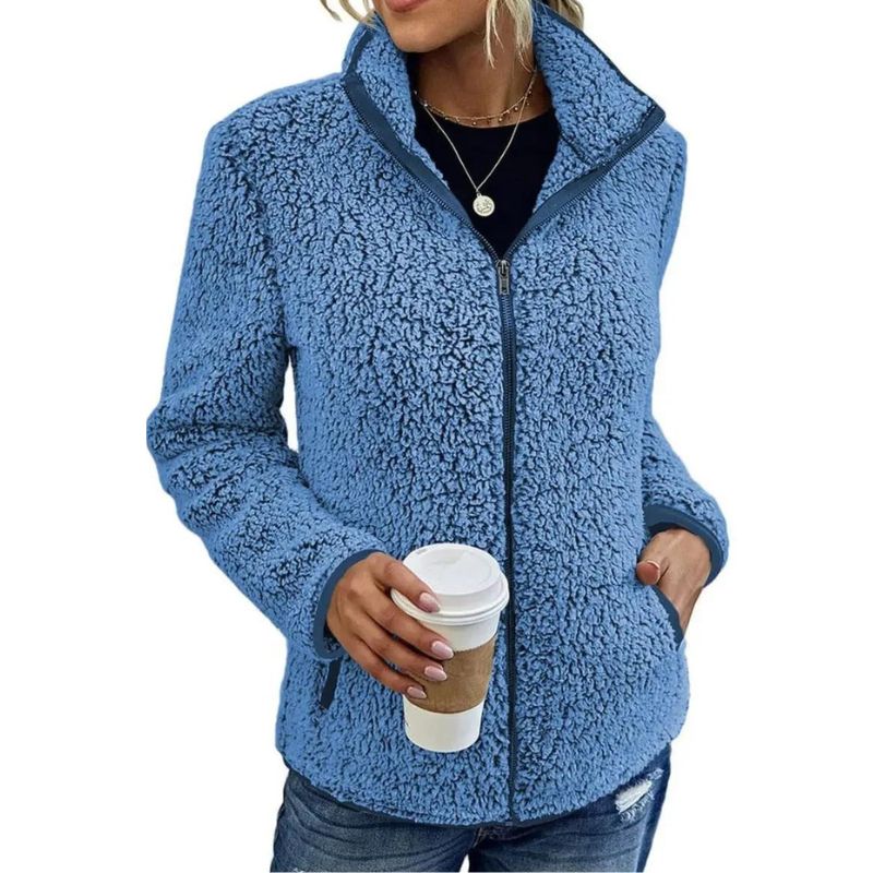 Fleece Teddy Jas Voor Dames - Fleeca