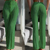 Comfortabele Cover-Up Strandbroek Met Hoge Taille