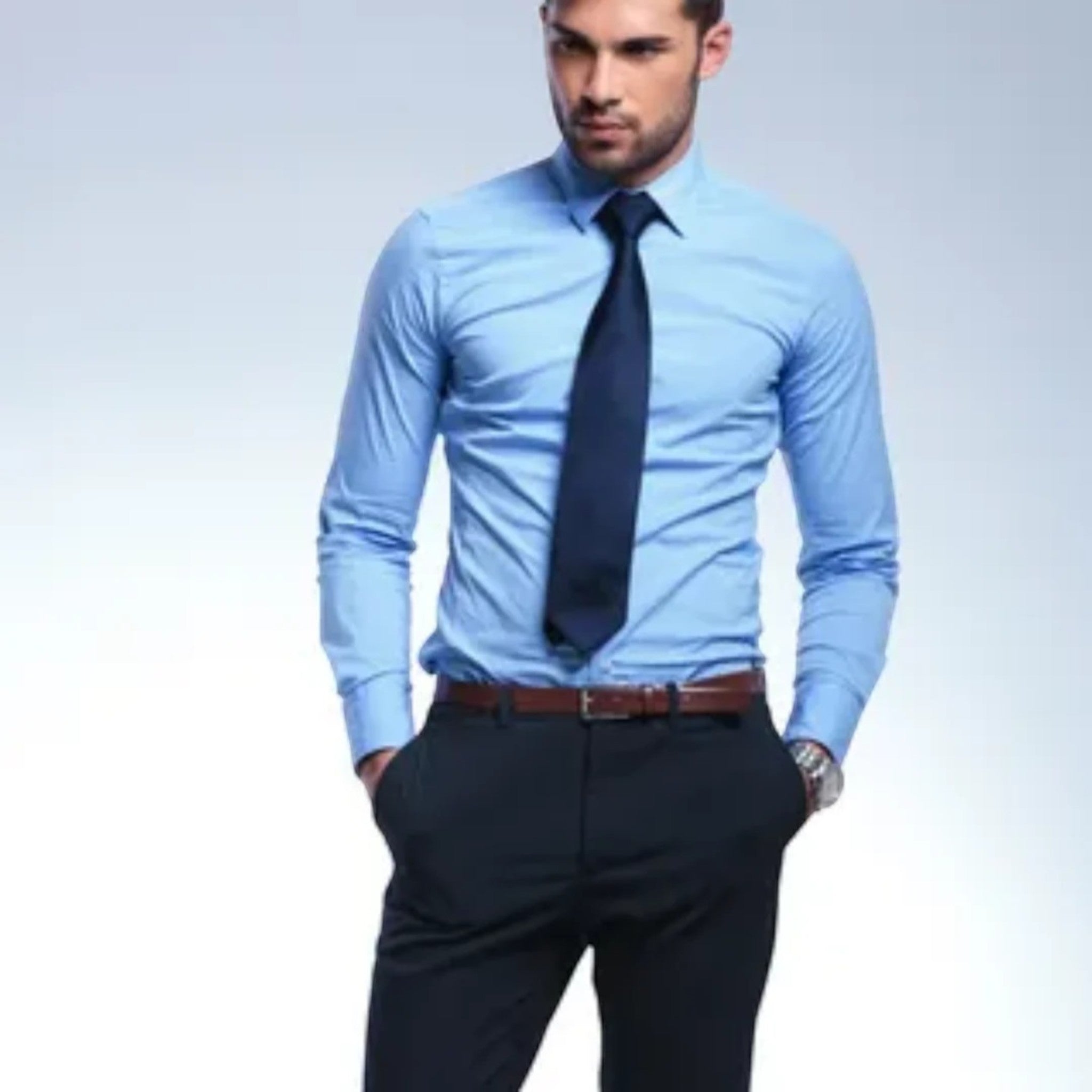 Axel | Casual Heren Overhemd | Lange Mouwen