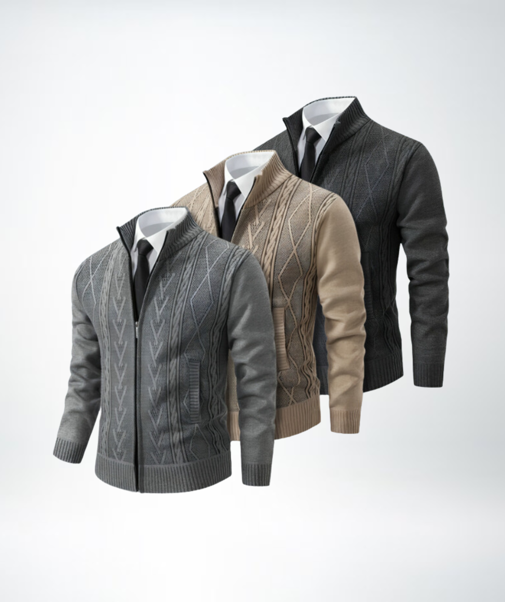 Casual Wollen Vest Voor Heren - George