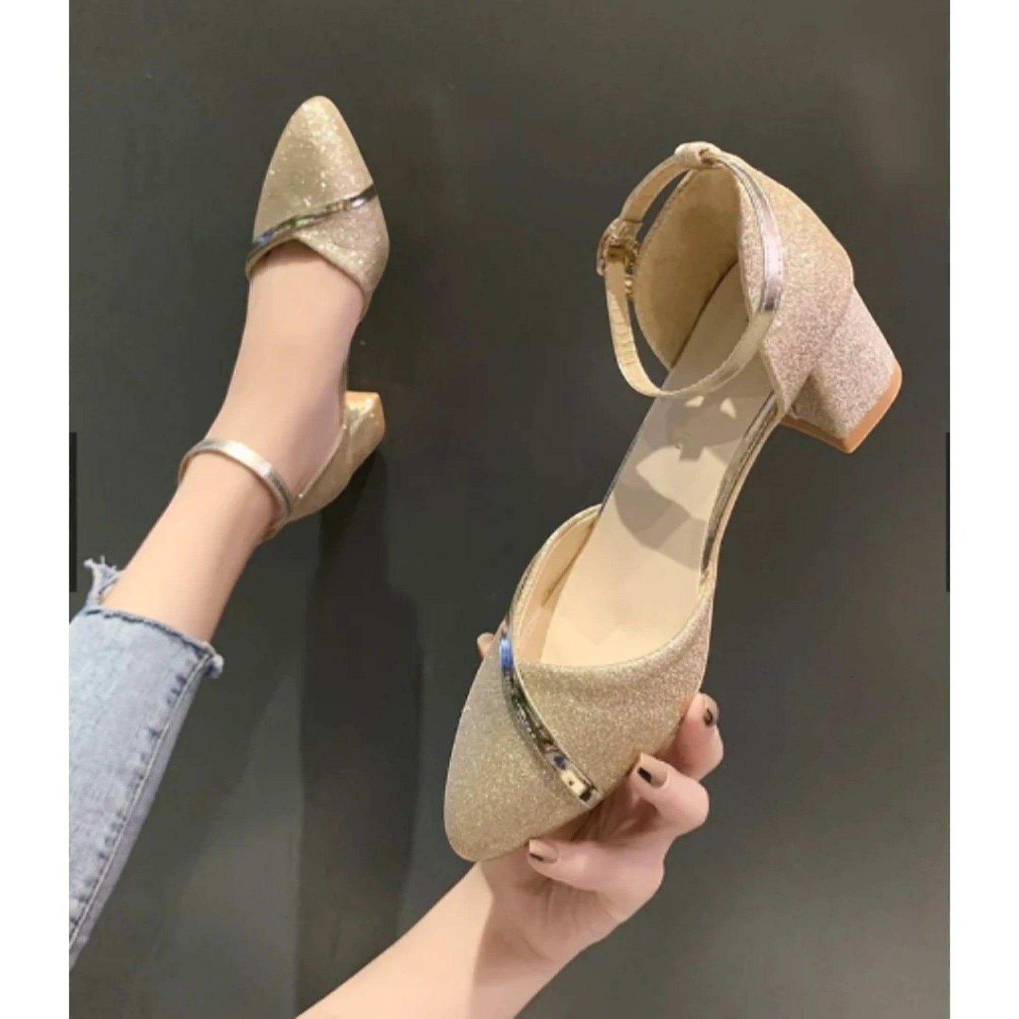 Aurora | Sandalen | Blokhak