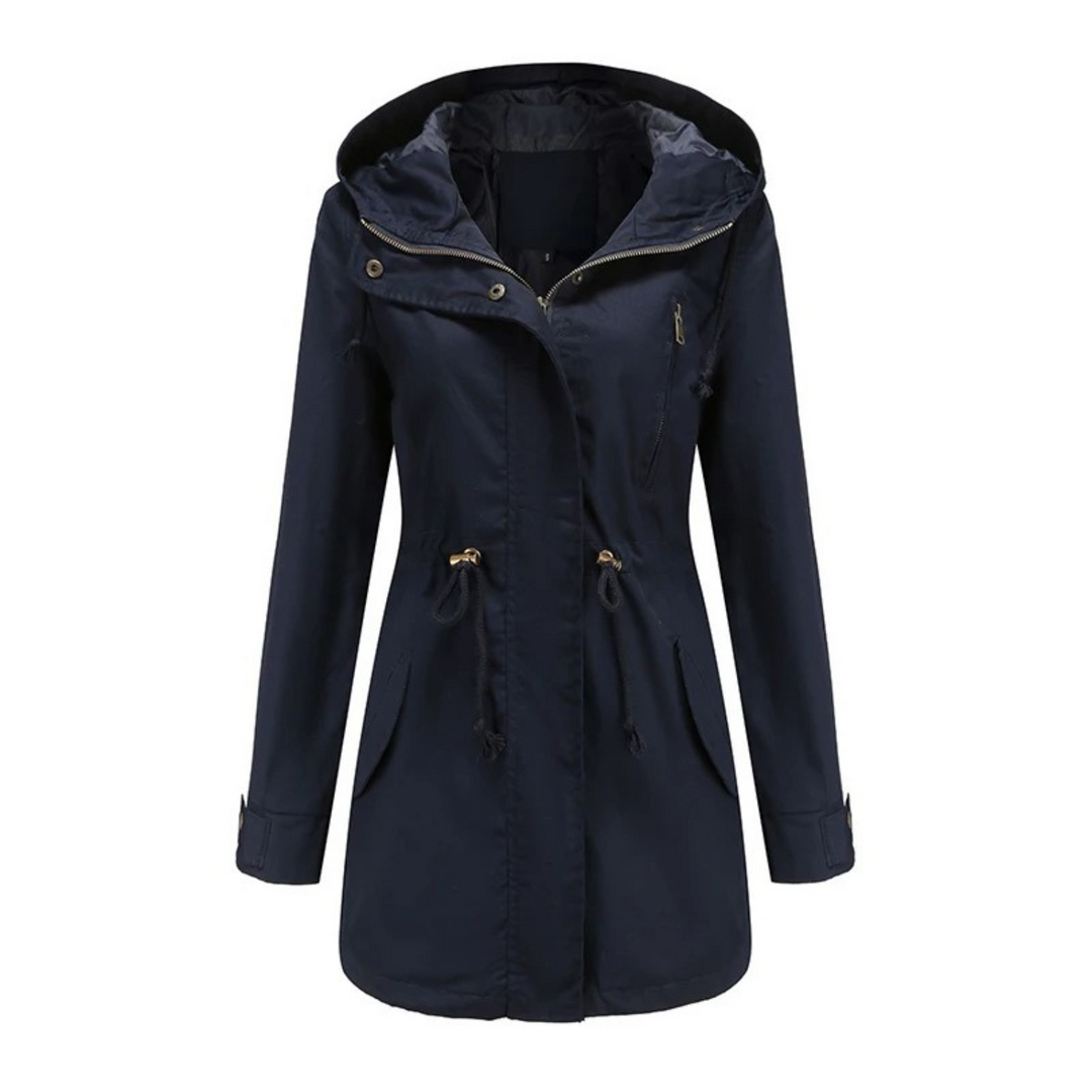 Revers Lichtgewicht Dames Herfst Jas - Amanda