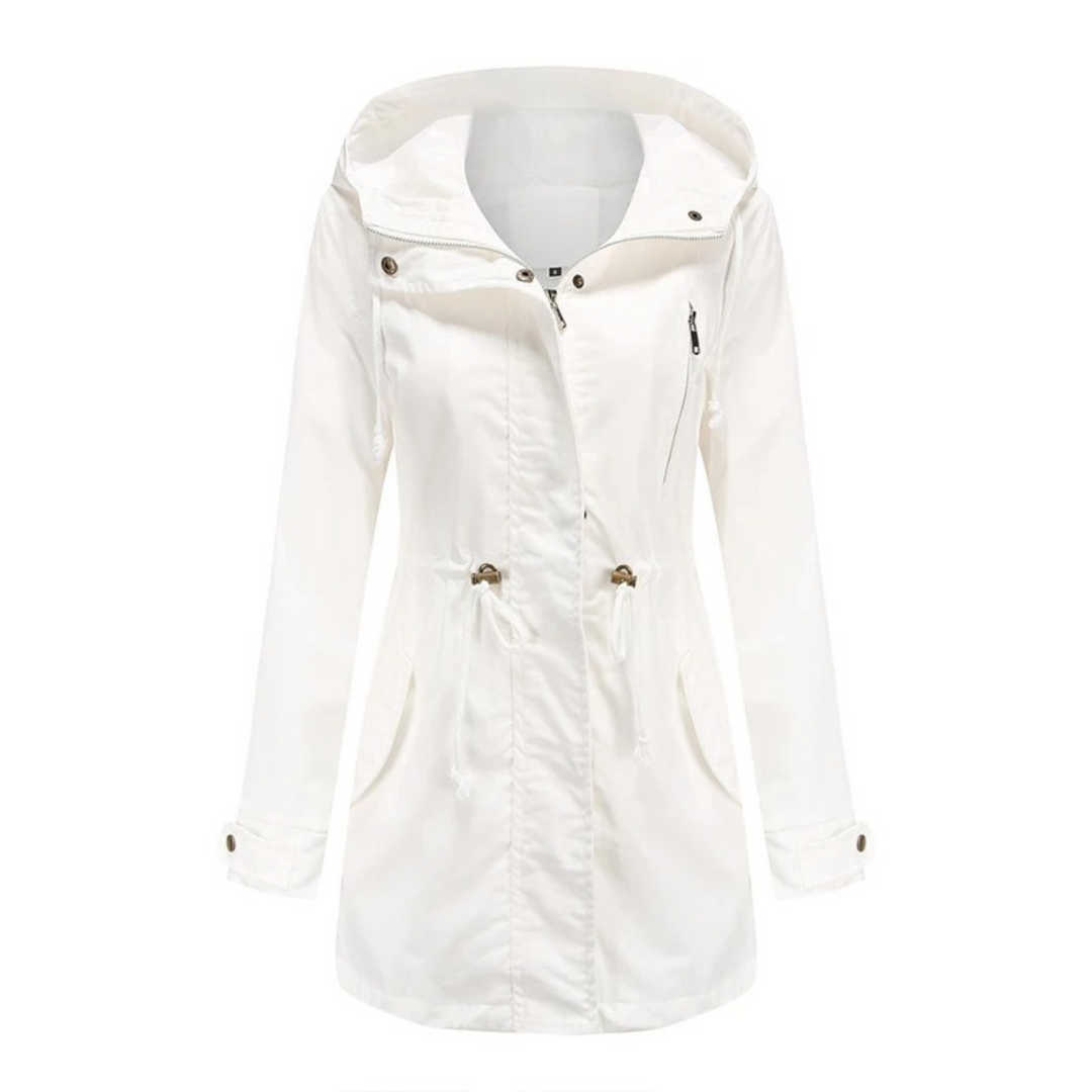 Revers Lichtgewicht Dames Herfst Jas - Amanda