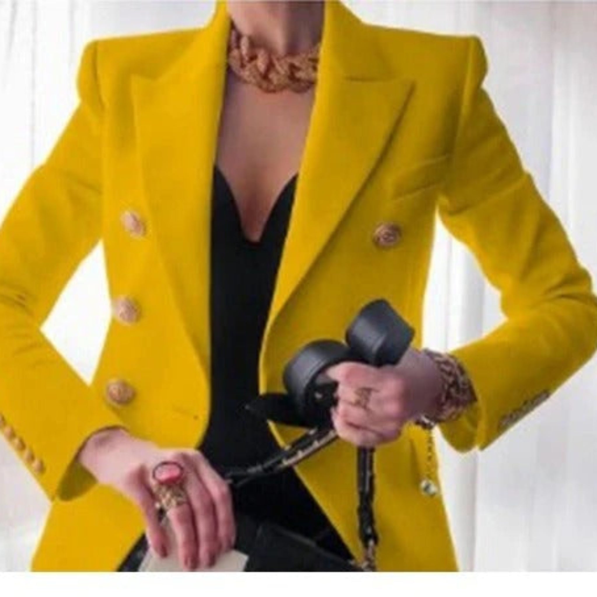 Senna | Blazer Met Knoopdetail