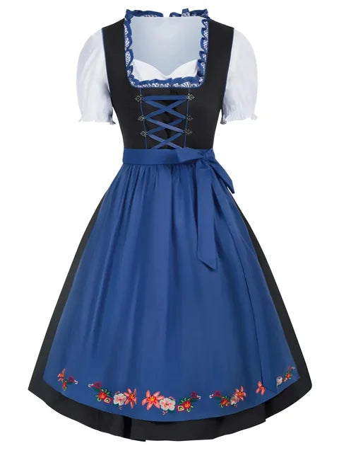 Oktoberfest Dirndljurk Met Vierkante Hals | Mini