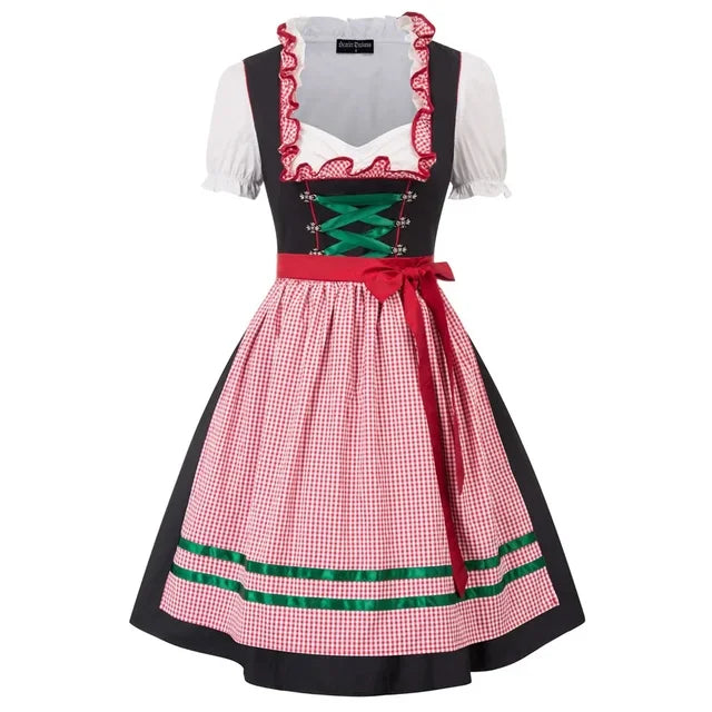 Oktoberfest Dirndljurk Met Vierkante Hals | Mini