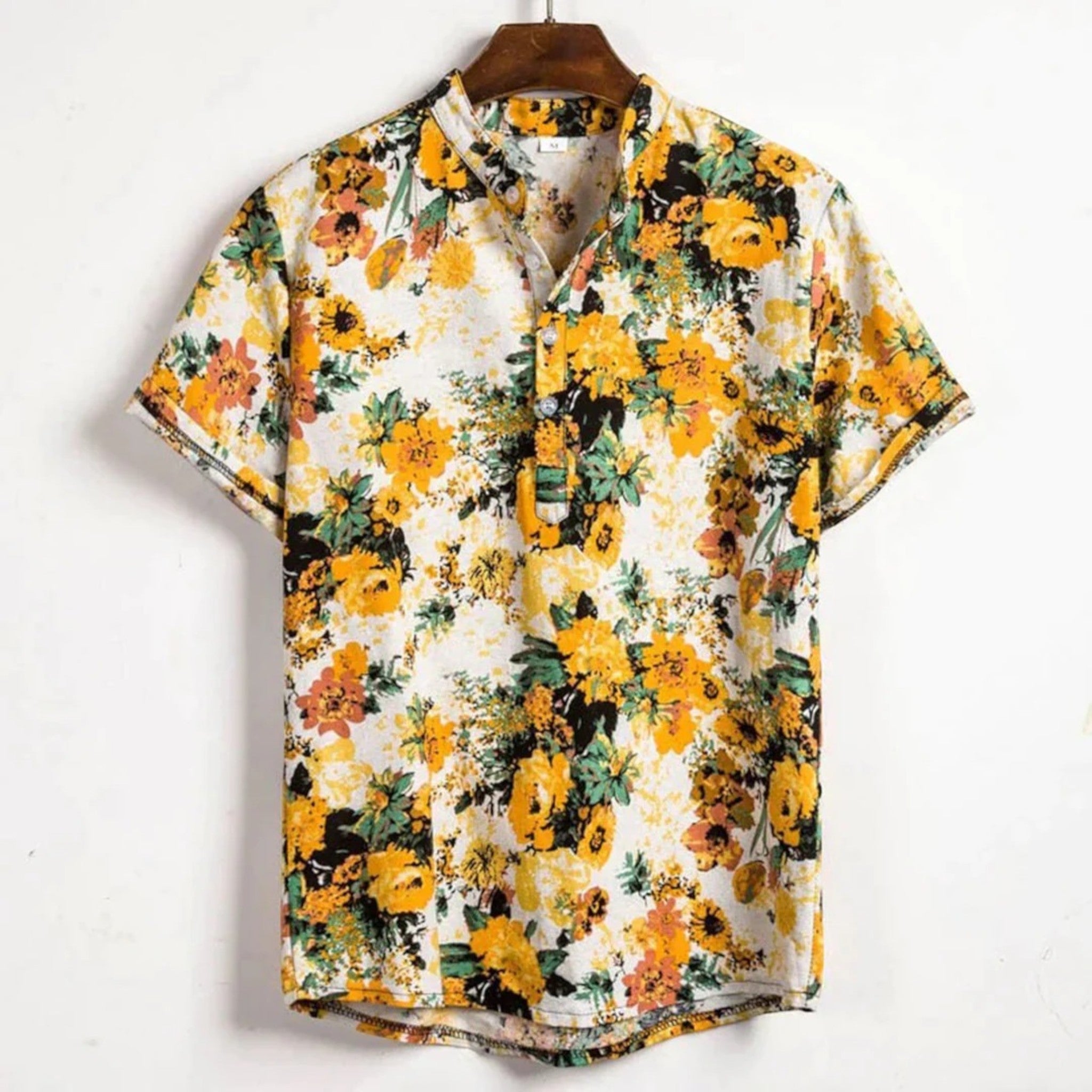 Milan | Tropisch Poloshirt Voor Heren | Korte Mouwen