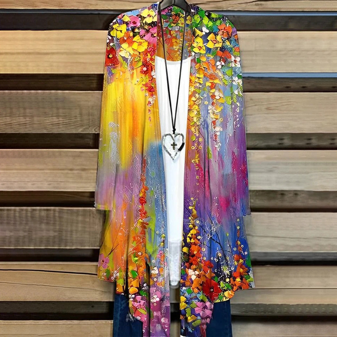 Vintage Kleurrijk Dames Vest - Monica