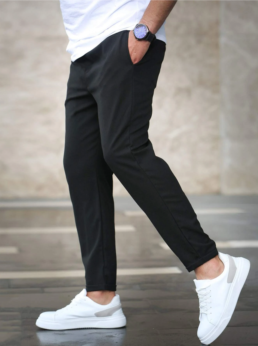 Heren Broek Met Stretch - Stijlvol