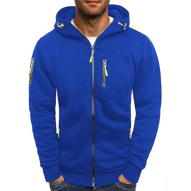 Casual Heren Vest Met Capuchon
