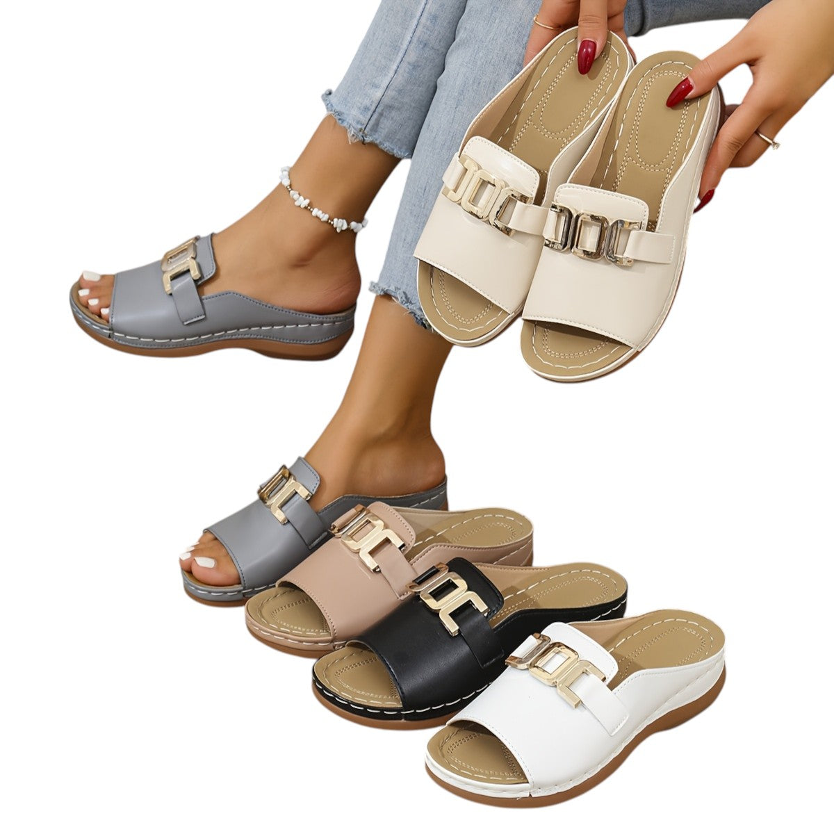 Dames Stijlvolle Boho Sandalen