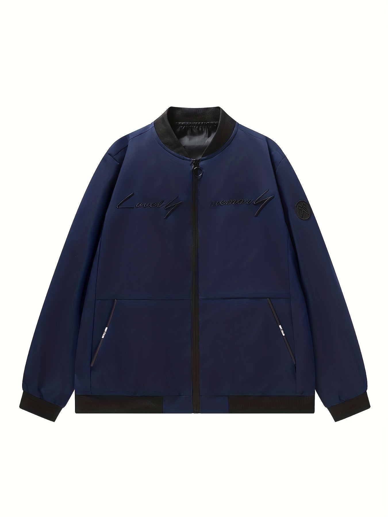 Slim Fit Bomberjas Voor Heren