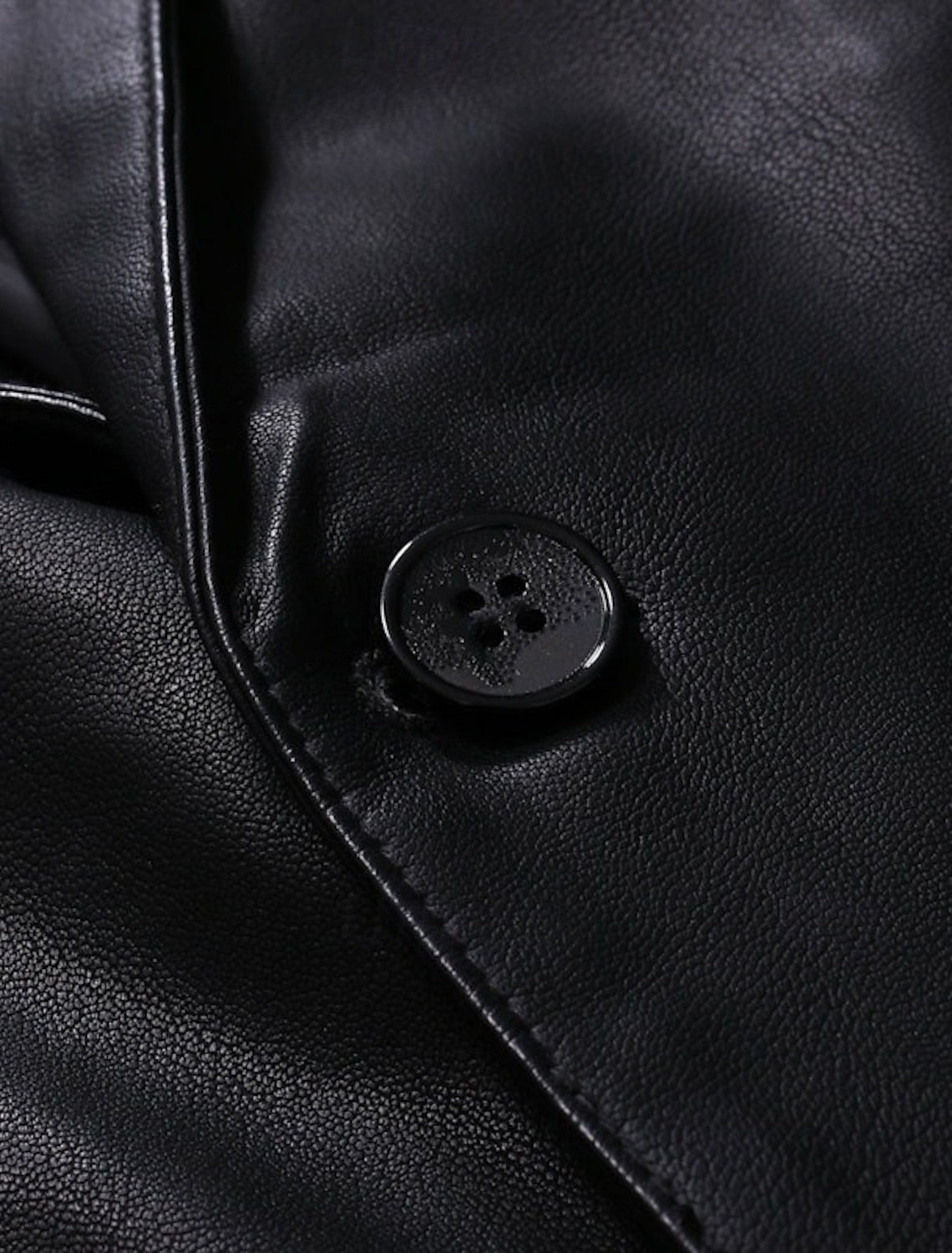 Stijlvolle Leren Heren Blazer