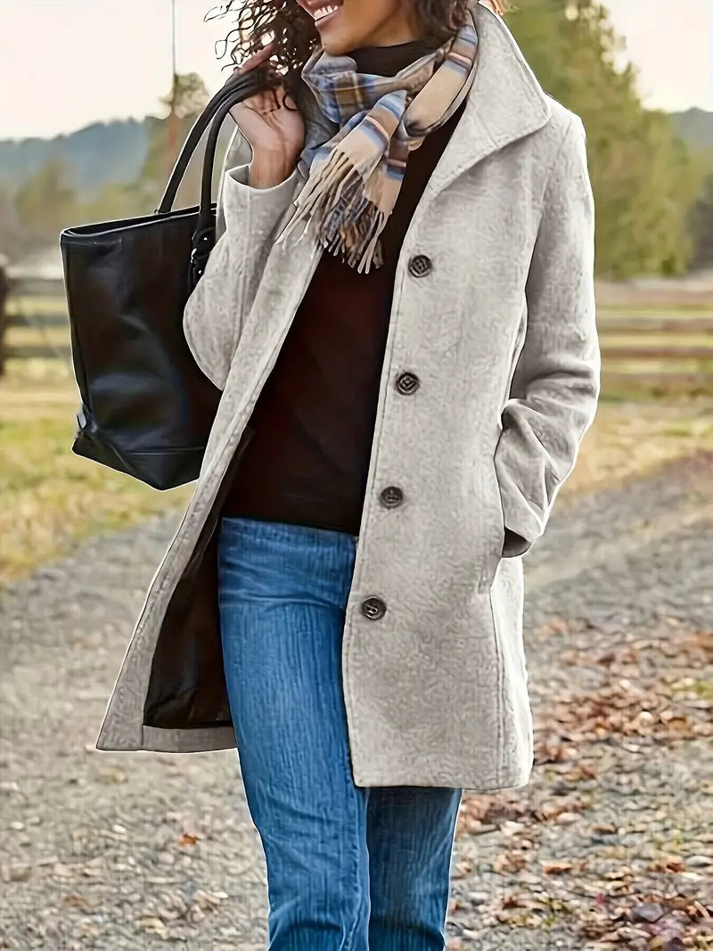 Stijlvolle Dames Jas Voor De Herfst & Winter