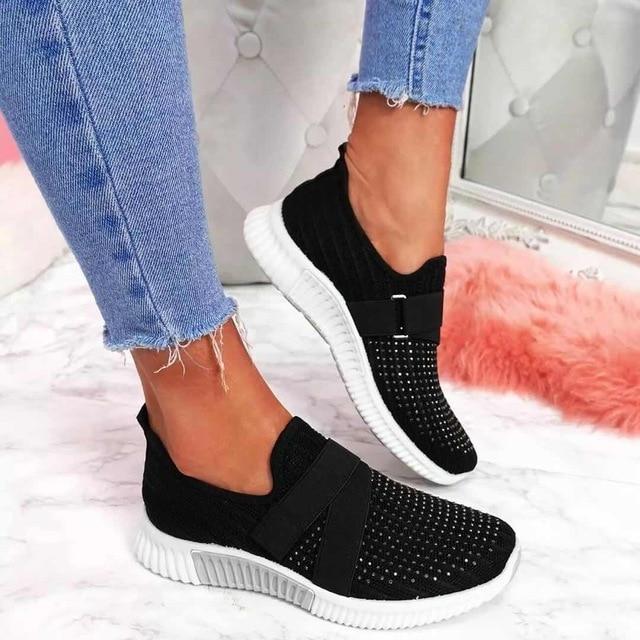 comfortabele luchtige dames schoenen