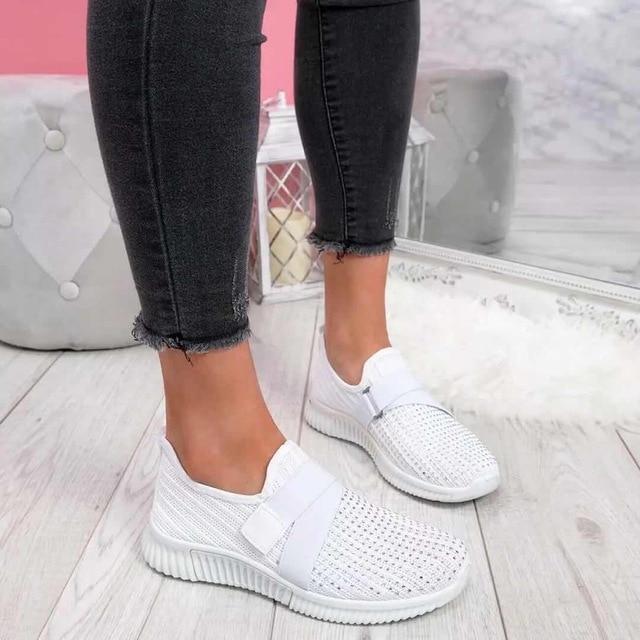 comfortabele luchtige dames schoenen