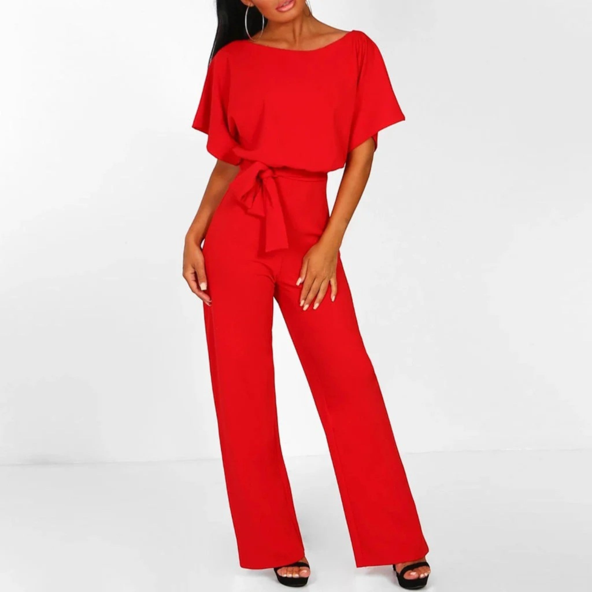 Mona | Jumpsuit In Effen Kleuren