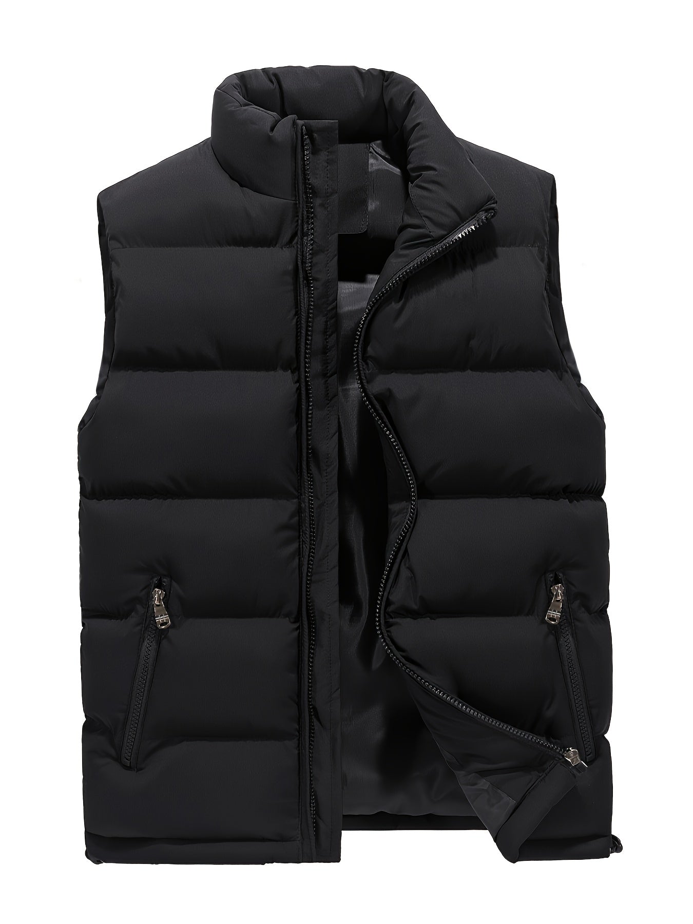 Casual Heren Bodywarmer Effen Kleuren