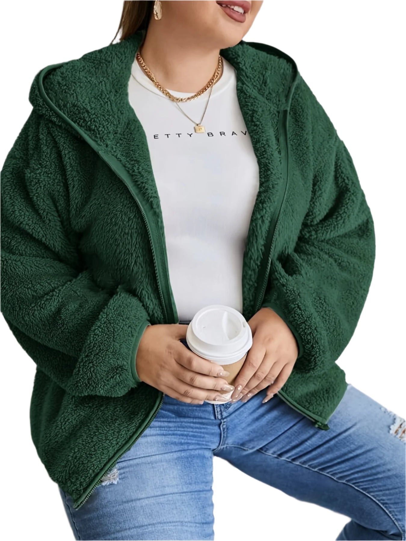 Zara - Fluffy Dames Vest