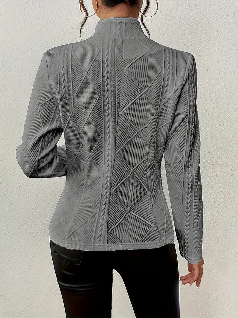 Dames Blazer Met Knopen