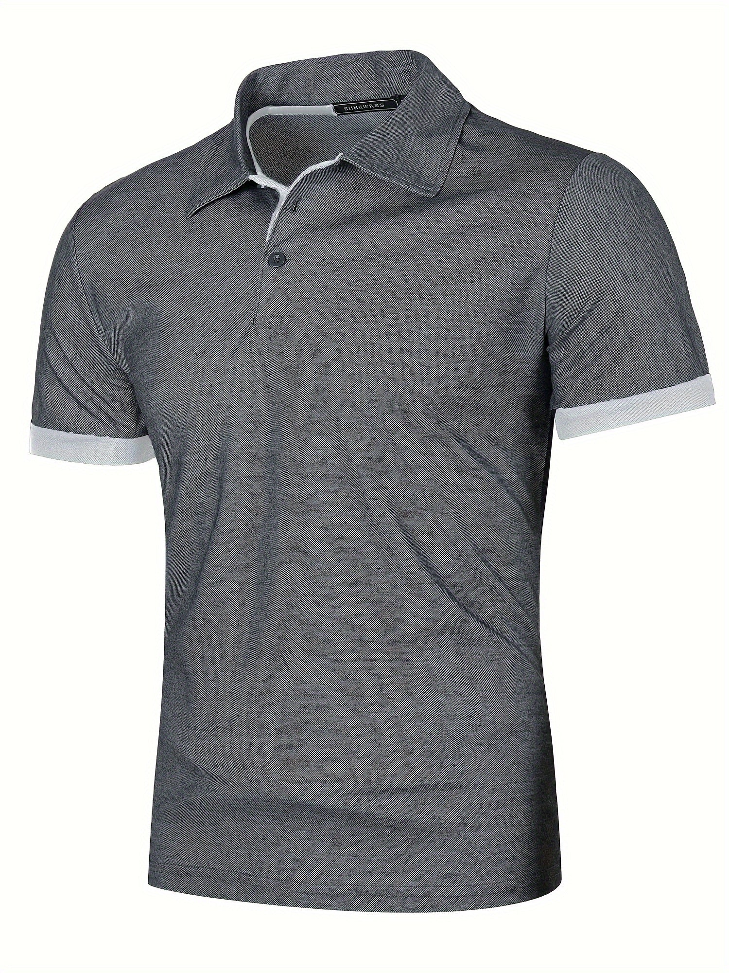 Premium Heren Polo Shirt Korte Mouwen