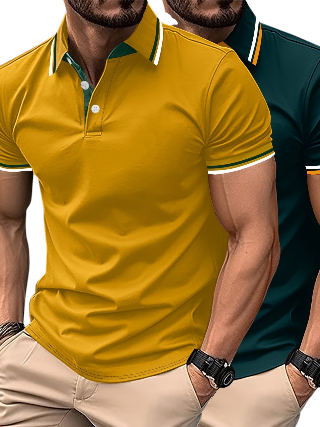 Premium Heren Polo Korte Mouwen
