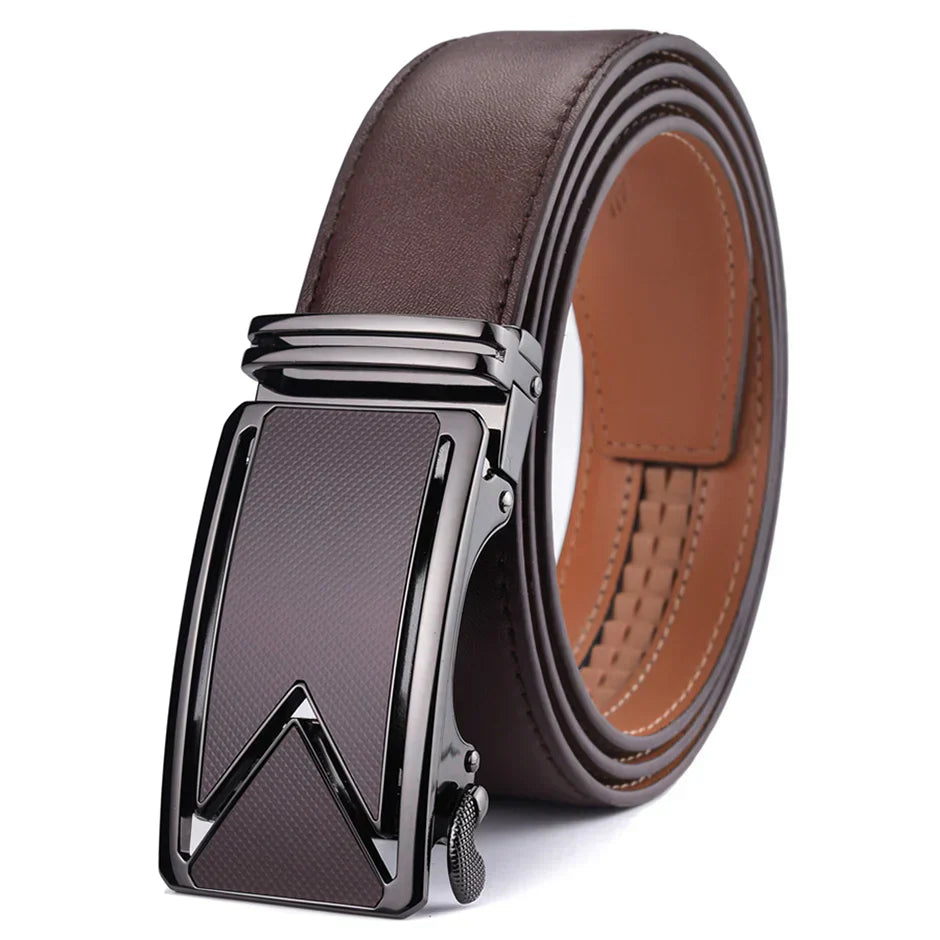 Exclusieve Leren Heren Riem voor Een Elegante Look - Vincenzo